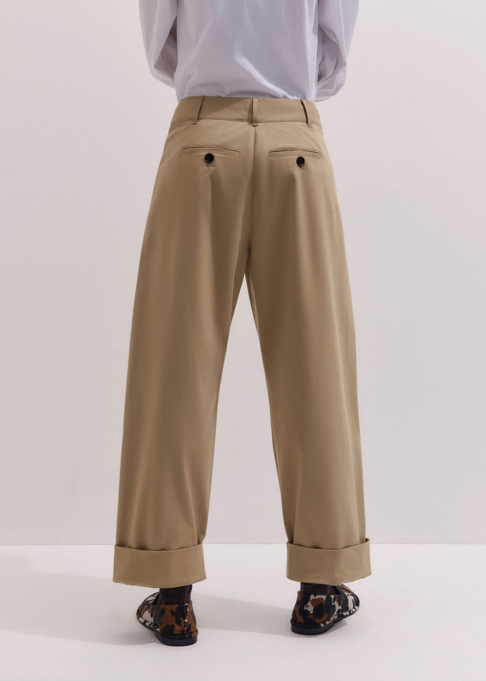 Brown Clever Tapered Chino meandem