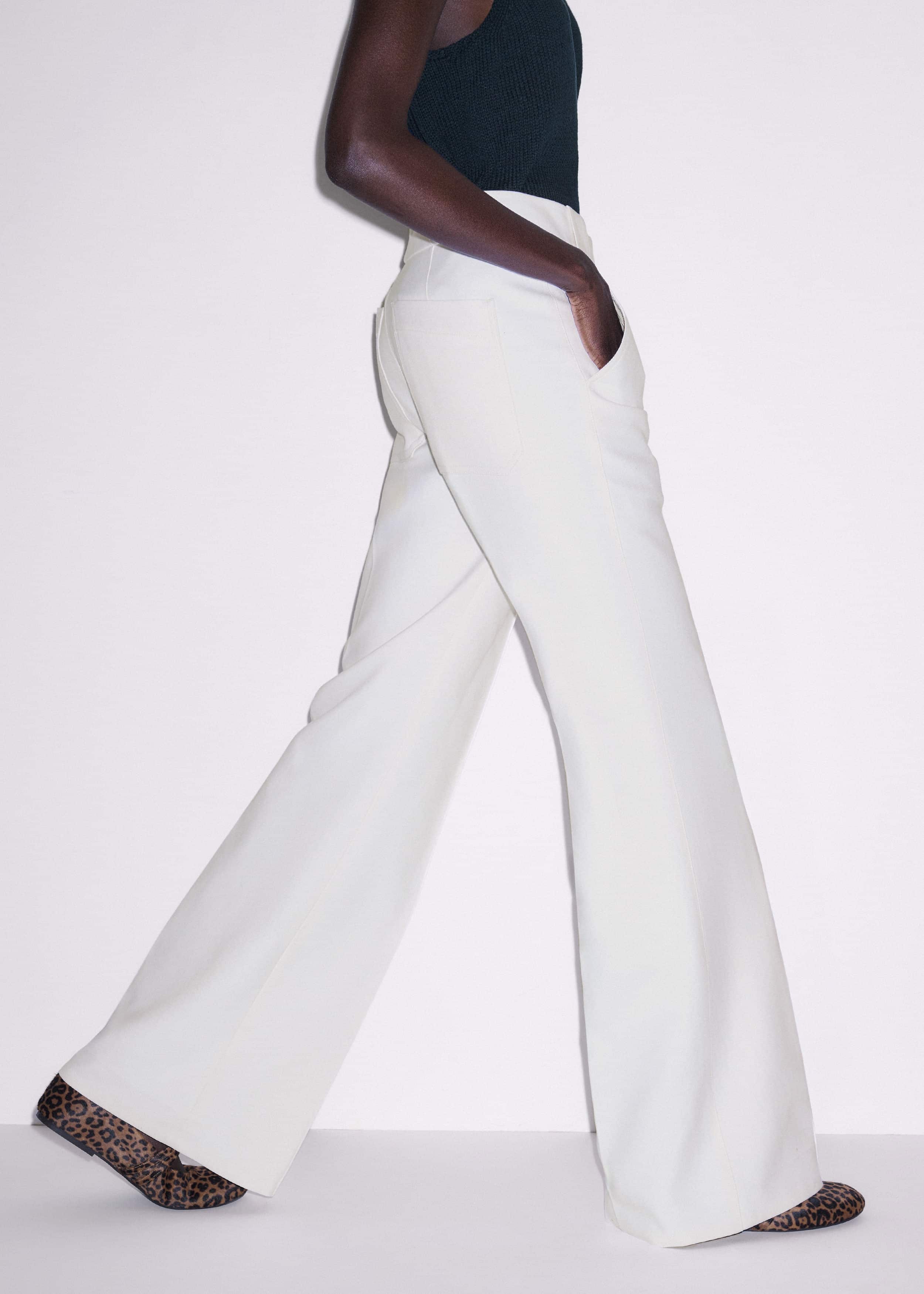 Ivory Everyday Leg Elongator Pant meandem