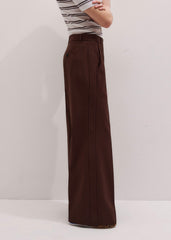 Cinnamon Pinstripe Leg Elongator Pant meandem