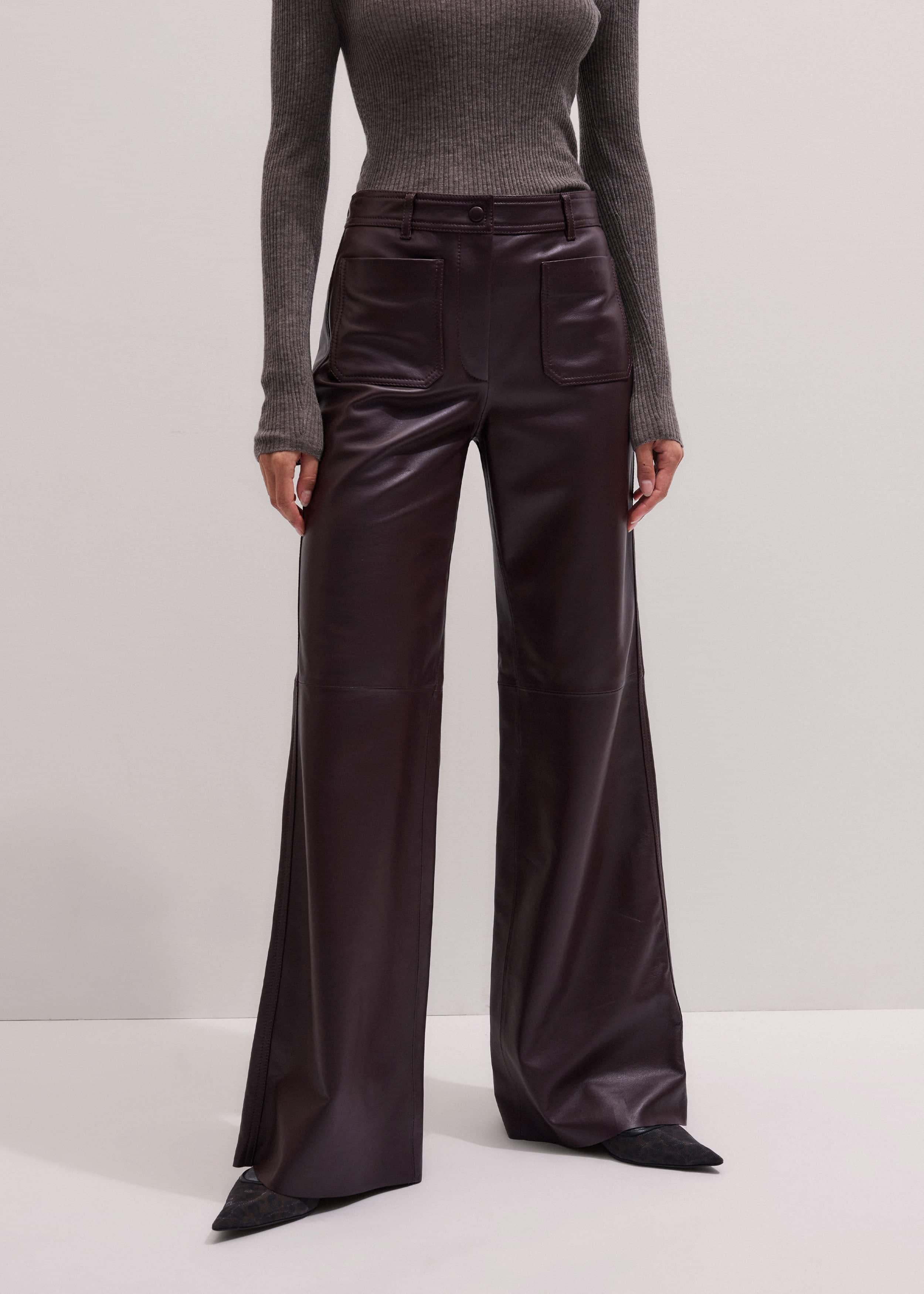 Red Boot Cut Pant meandem