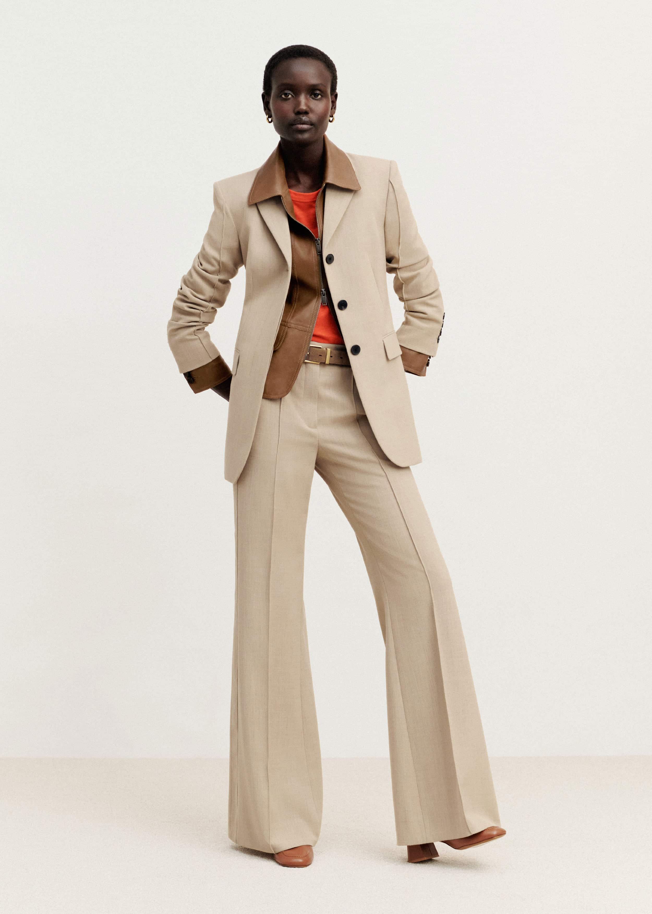 Sand Tailored Leg Elongator Pant meandem