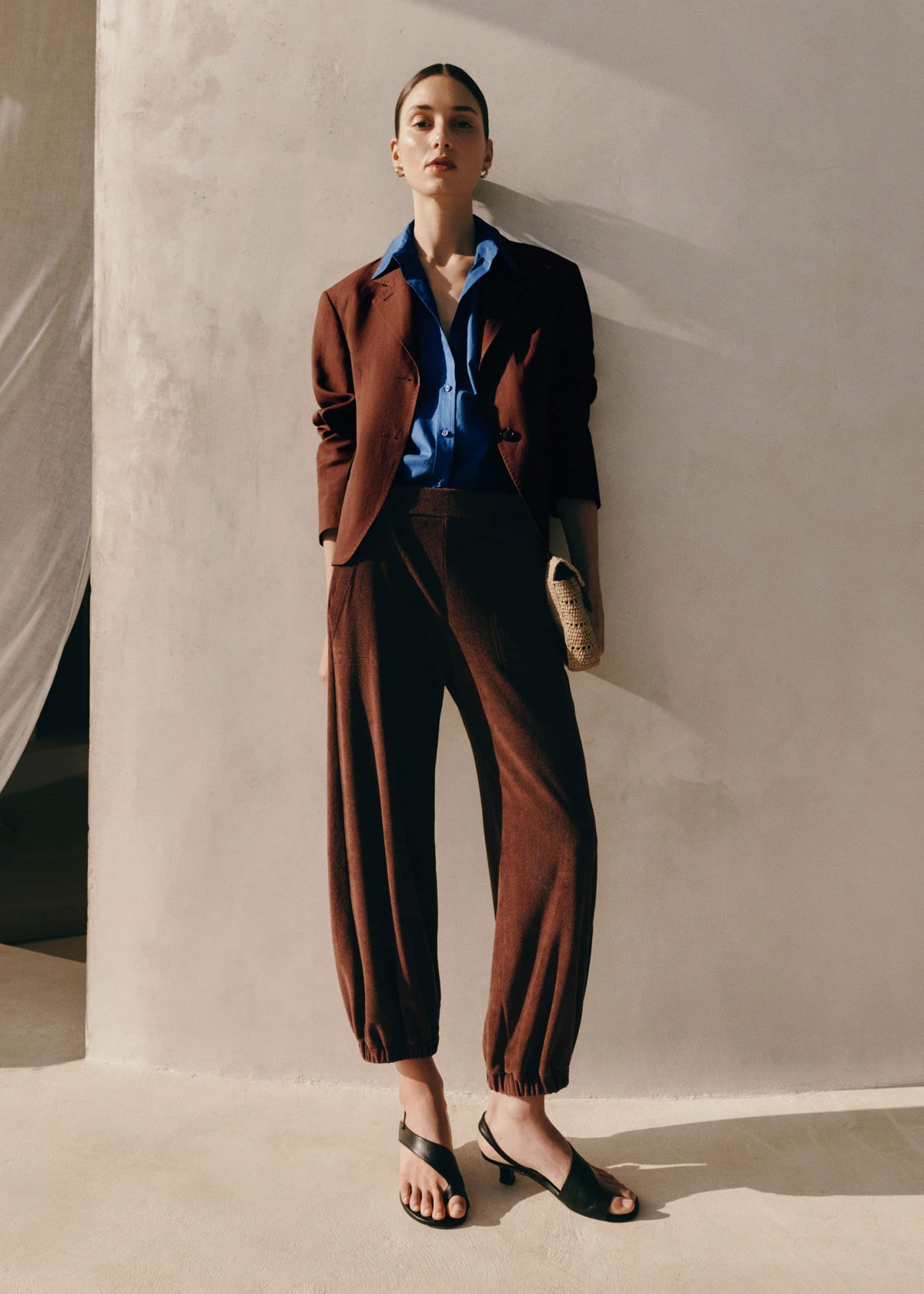 Cinnamon Brown Relaxed Sweatpant meandem