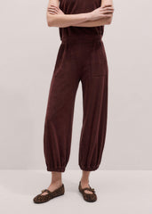 Cinnamon Brown Relaxed Sweatpant meandem