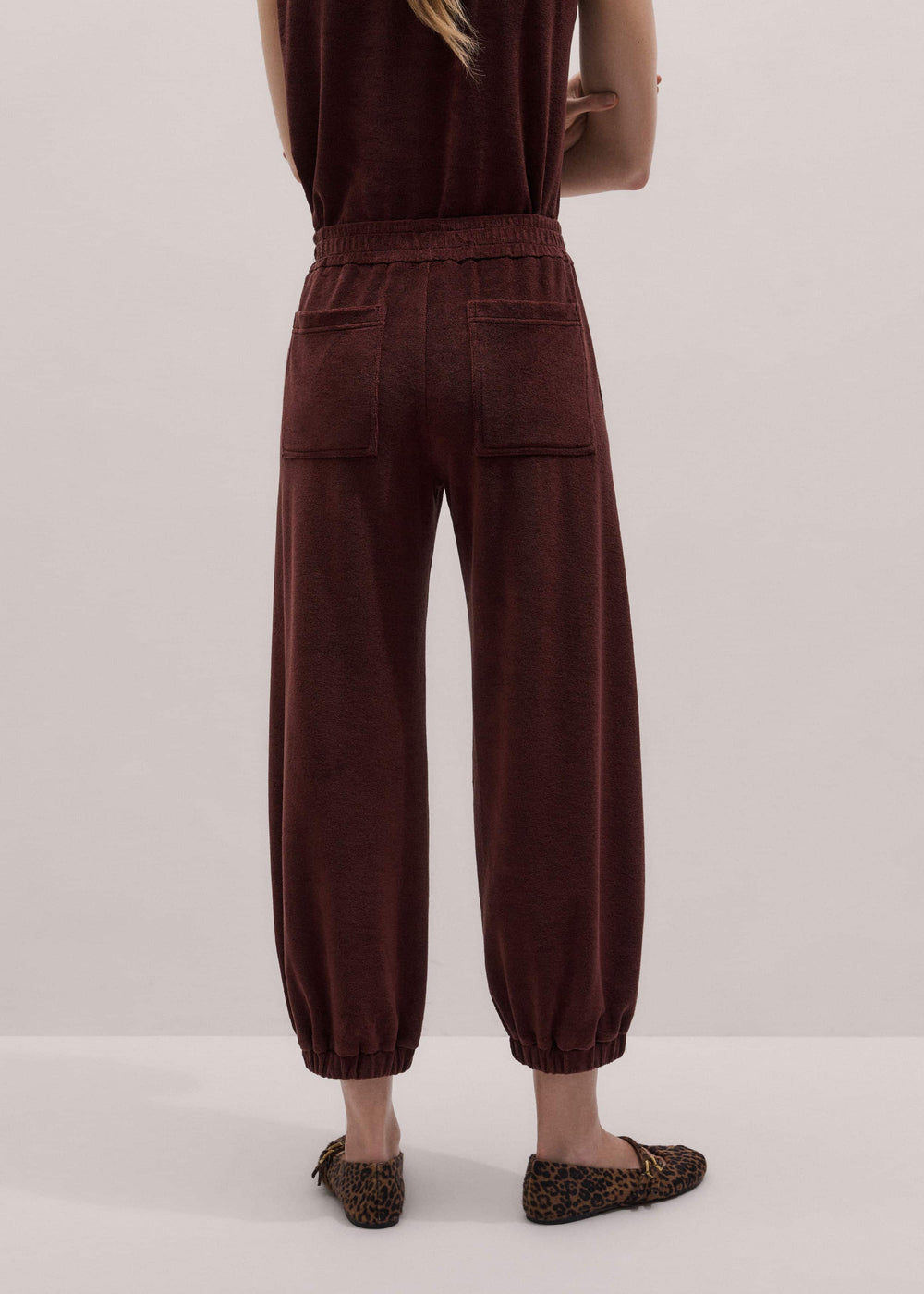 Cinnamon Brown Relaxed Sweatpant meandem