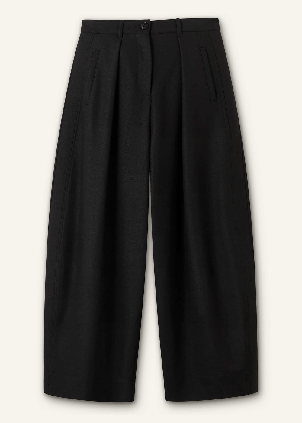 Black Barrel Leg Pant meandem