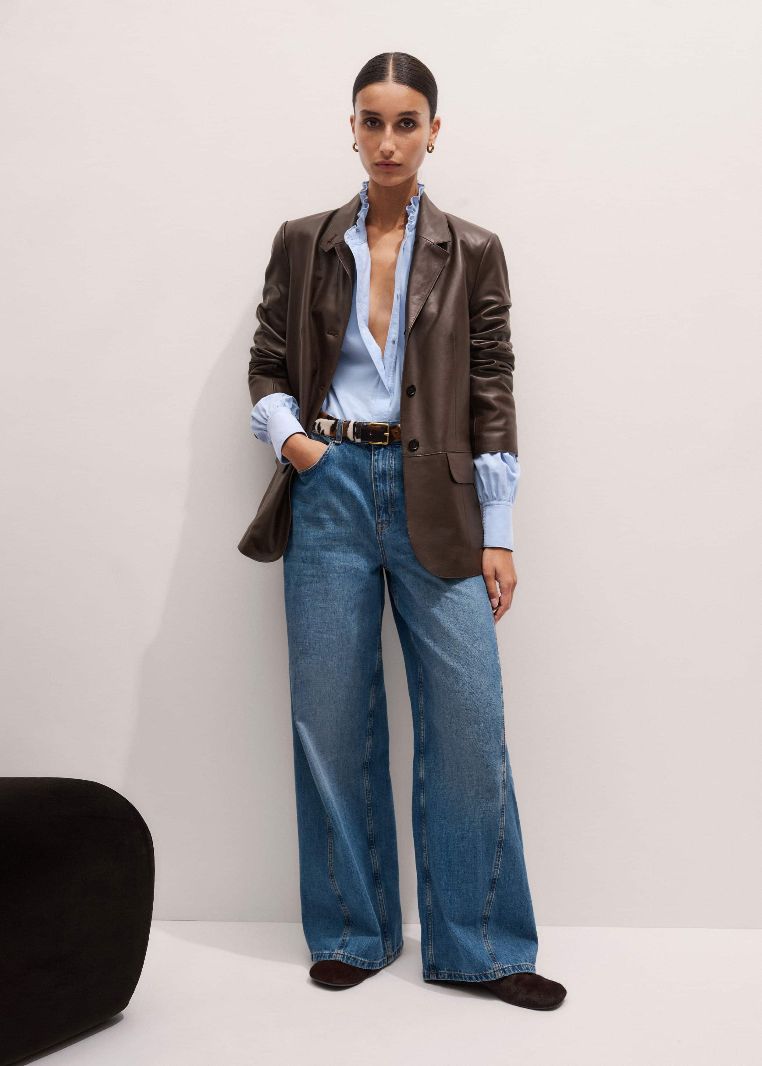 Blue Winter Blouse meandem