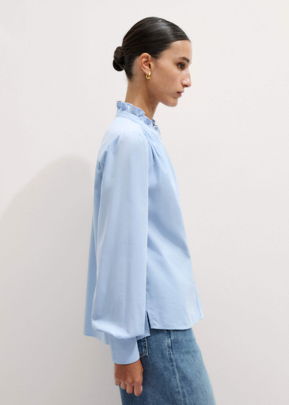 Blue Winter Blouse meandem