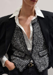 Cream Fluid Sleeve Layering Blouse meandem