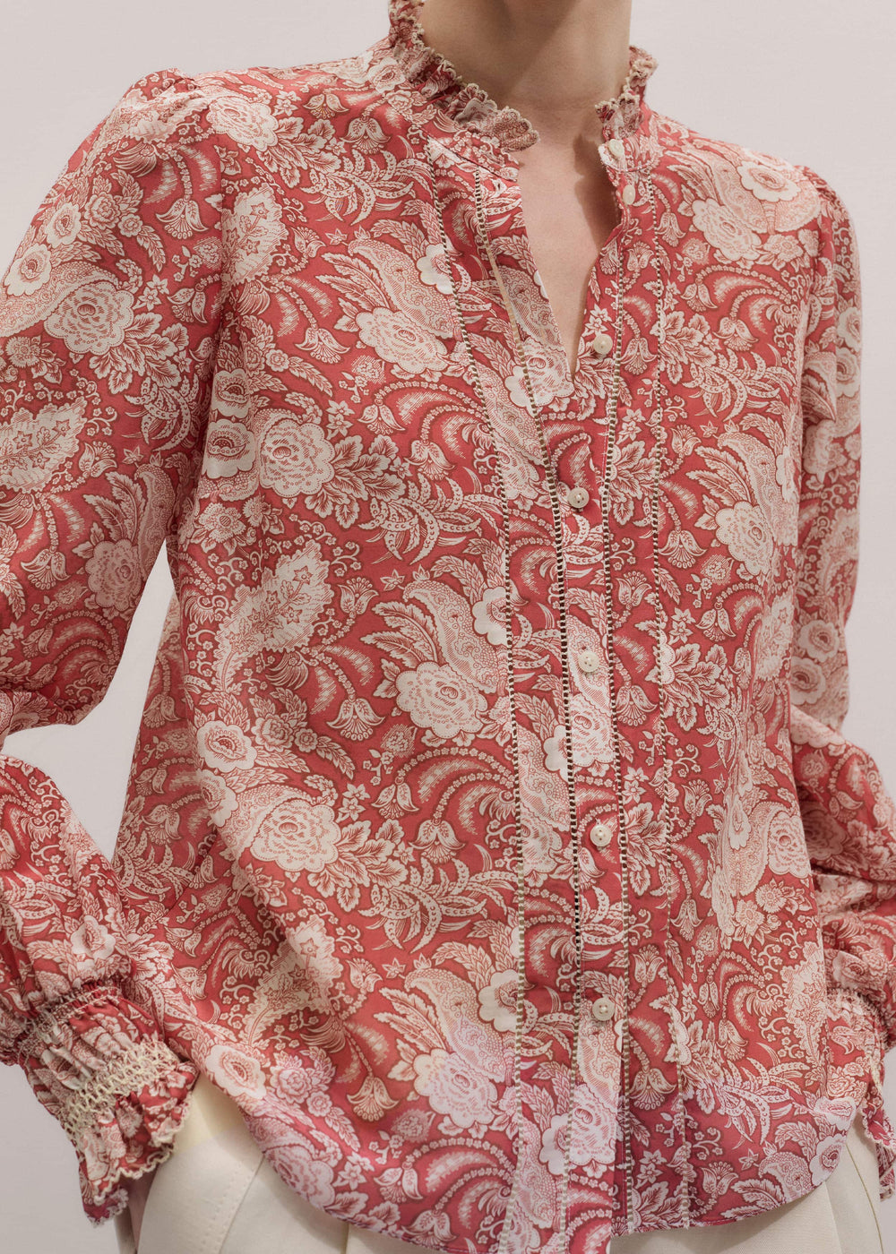 Pink Relaxed Blouse meandem
