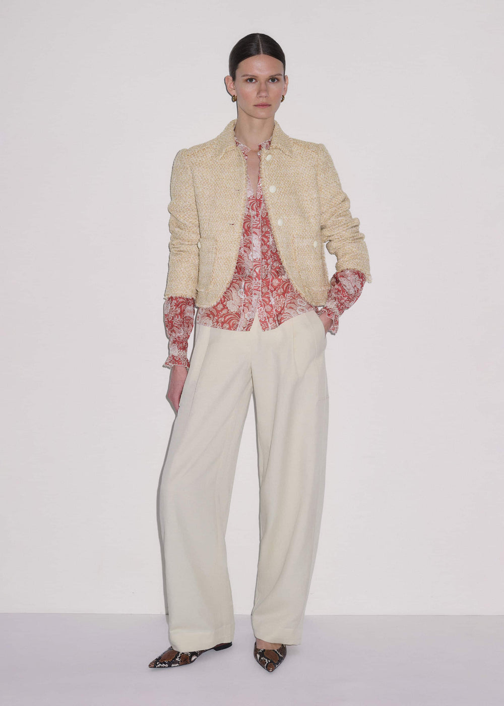 Pink Relaxed Blouse meandem