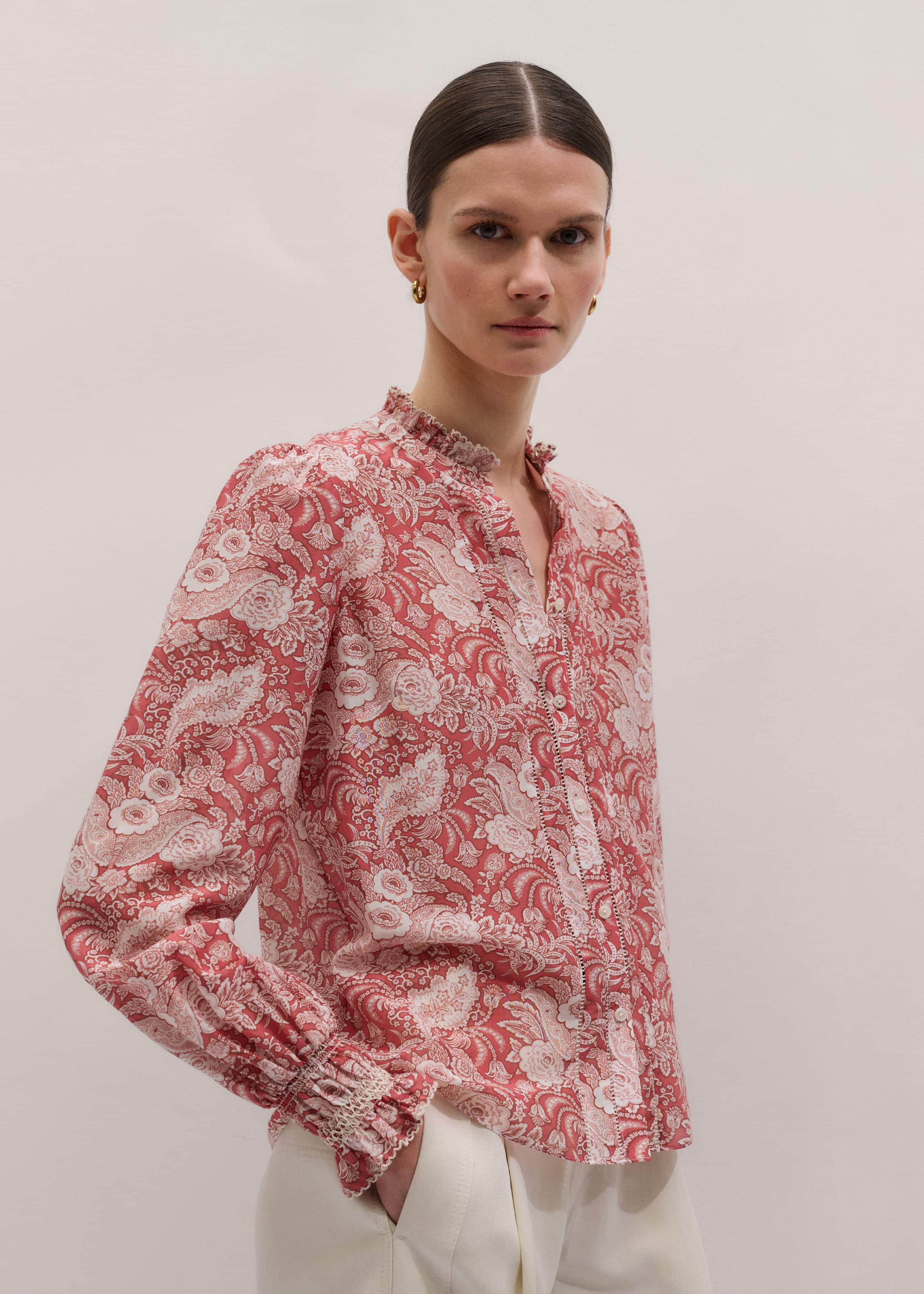 Pink Relaxed Blouse meandem