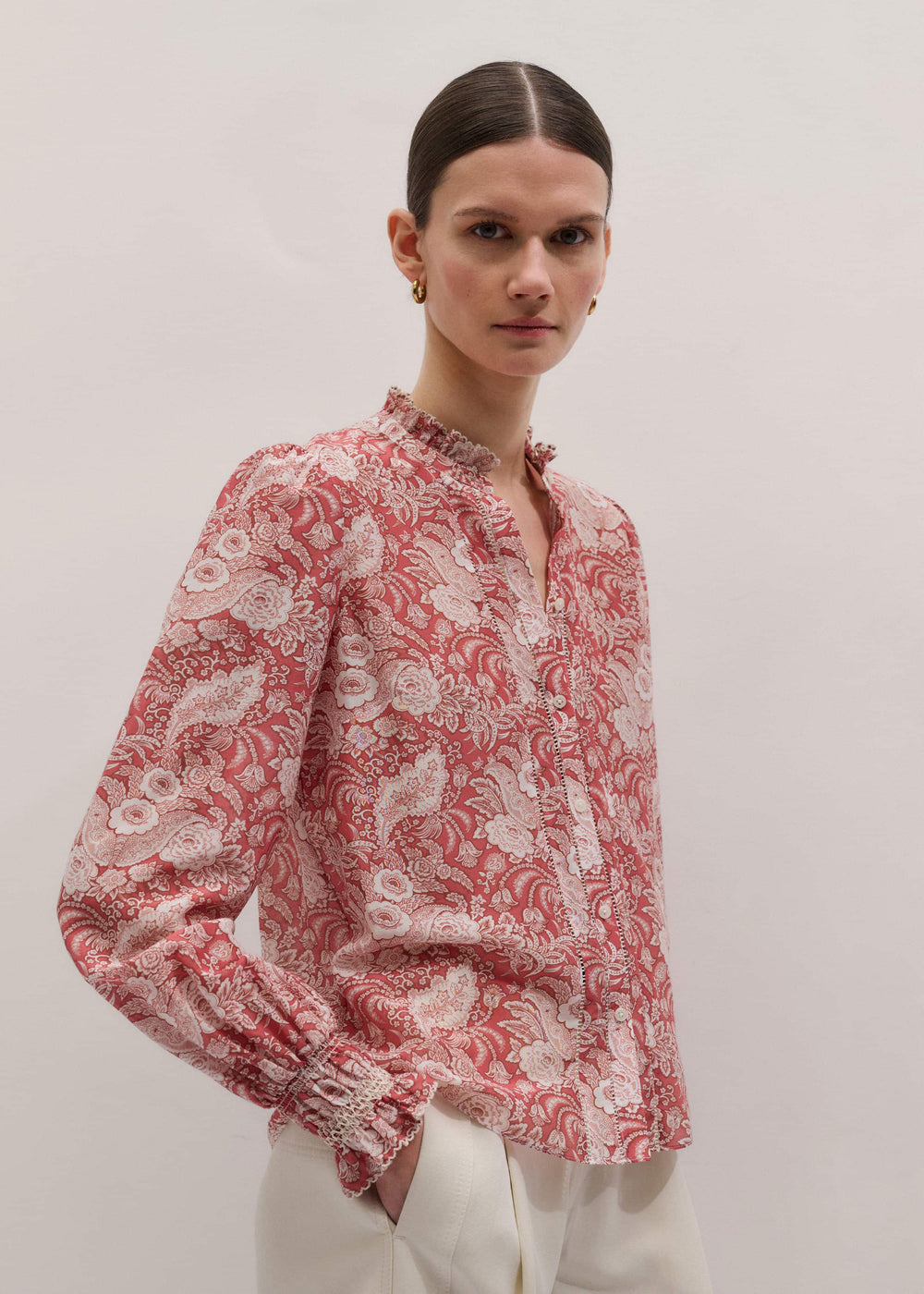 Pink Relaxed Blouse meandem