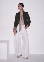 Pink Soft Stripe Blouse meandem