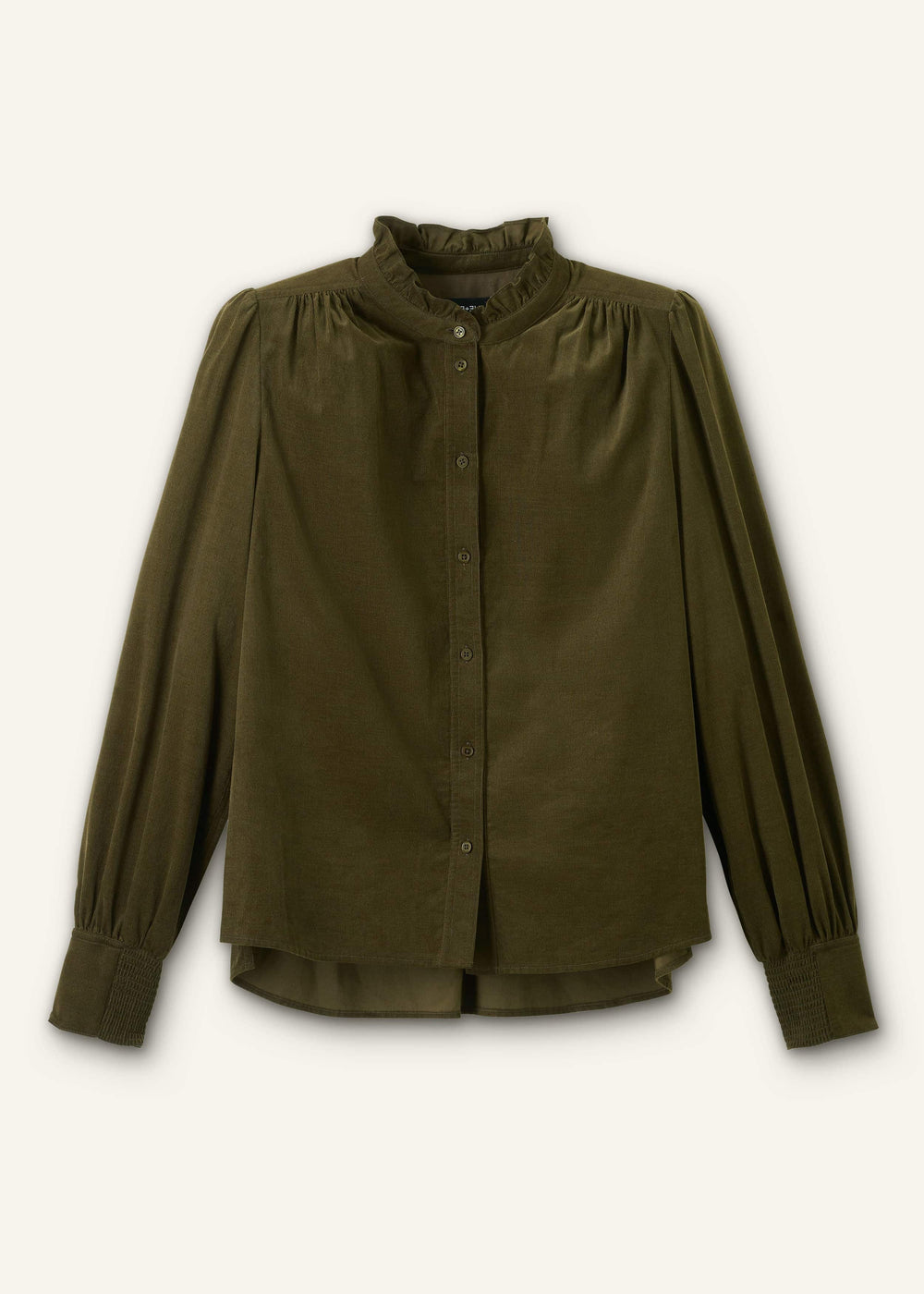 Olive Green Winter Blouse meandem