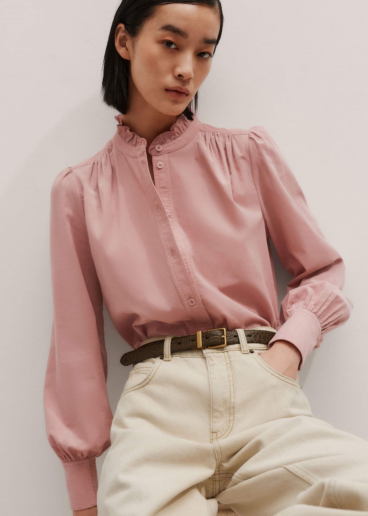 Pink Winter Blouse meandem