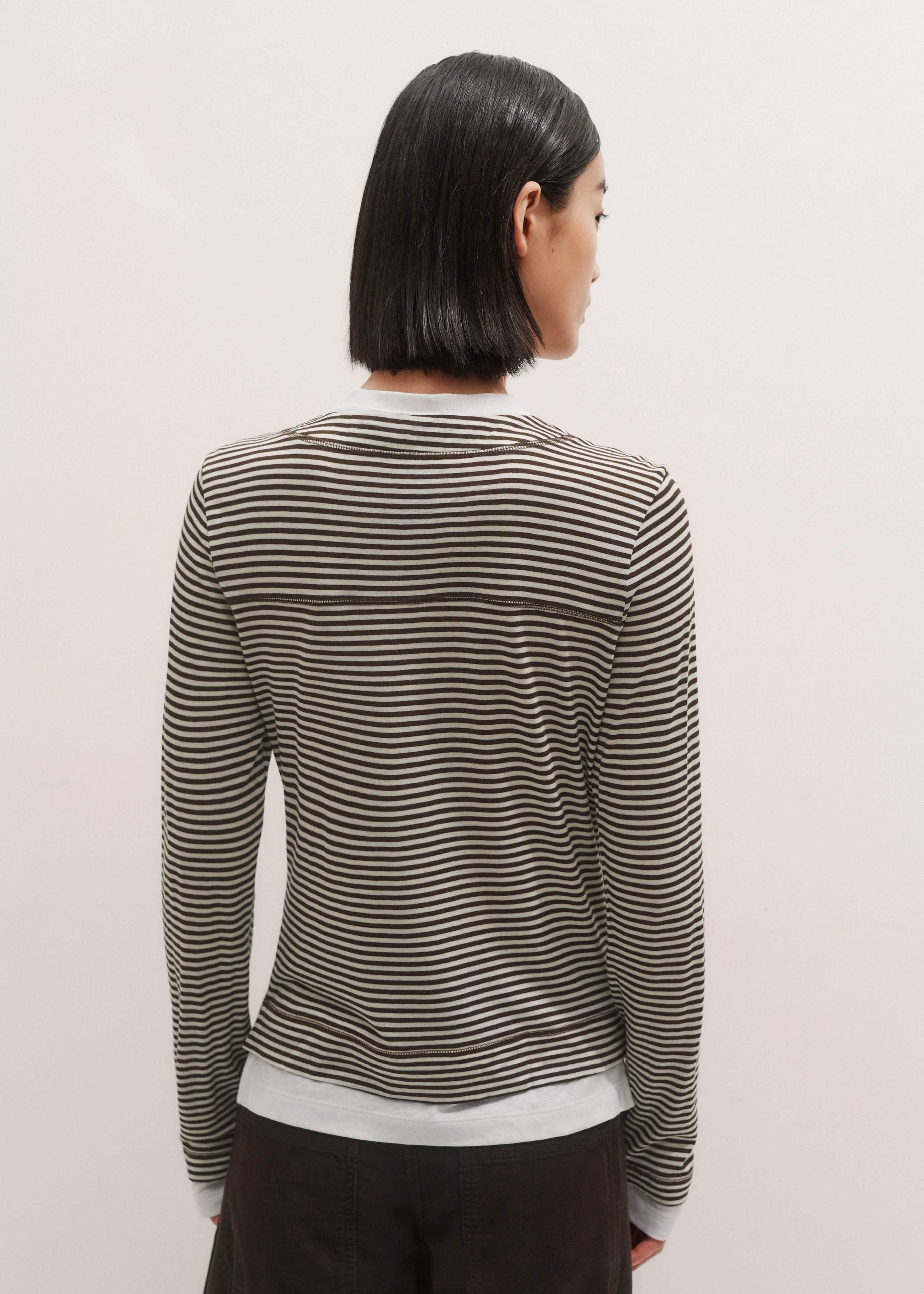 Brown Double Layer Top meandem