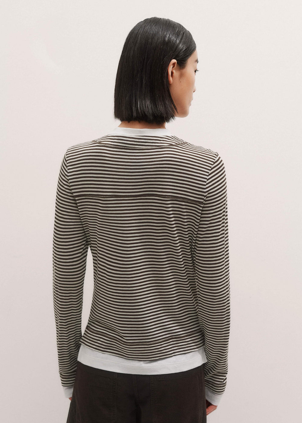 Brown Double Layer Top meandem
