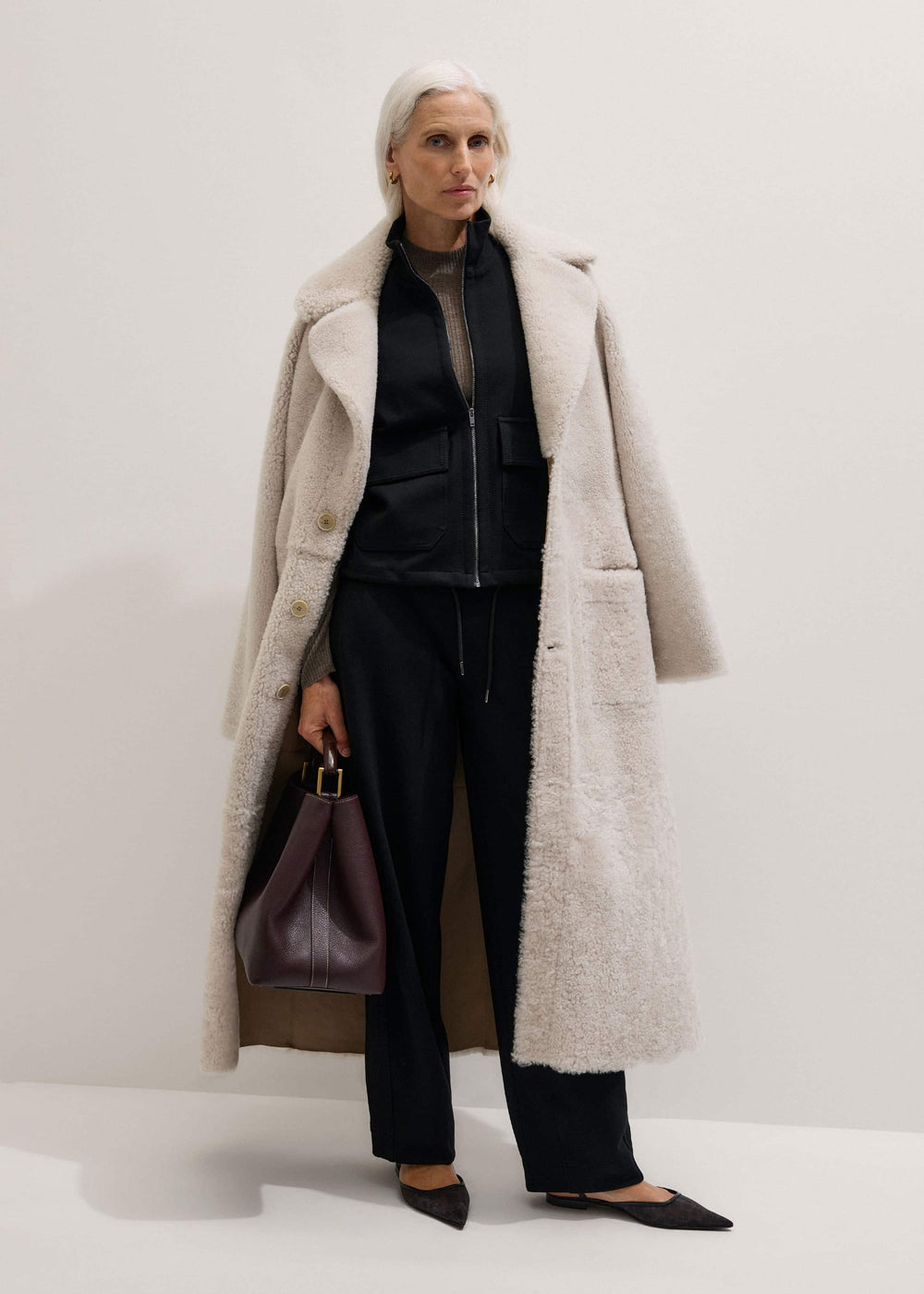 Black Luxe Travel Tailoring Layering Jacket meandem