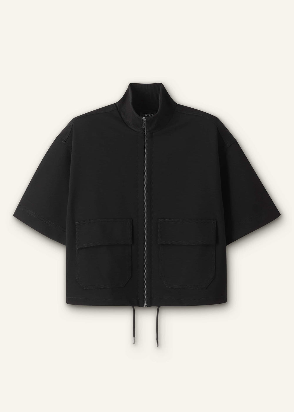 Black Luxe Travel Tailoring Layering Jacket meandem