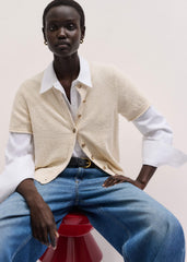 White Raglan Shirt Layering Top meandem