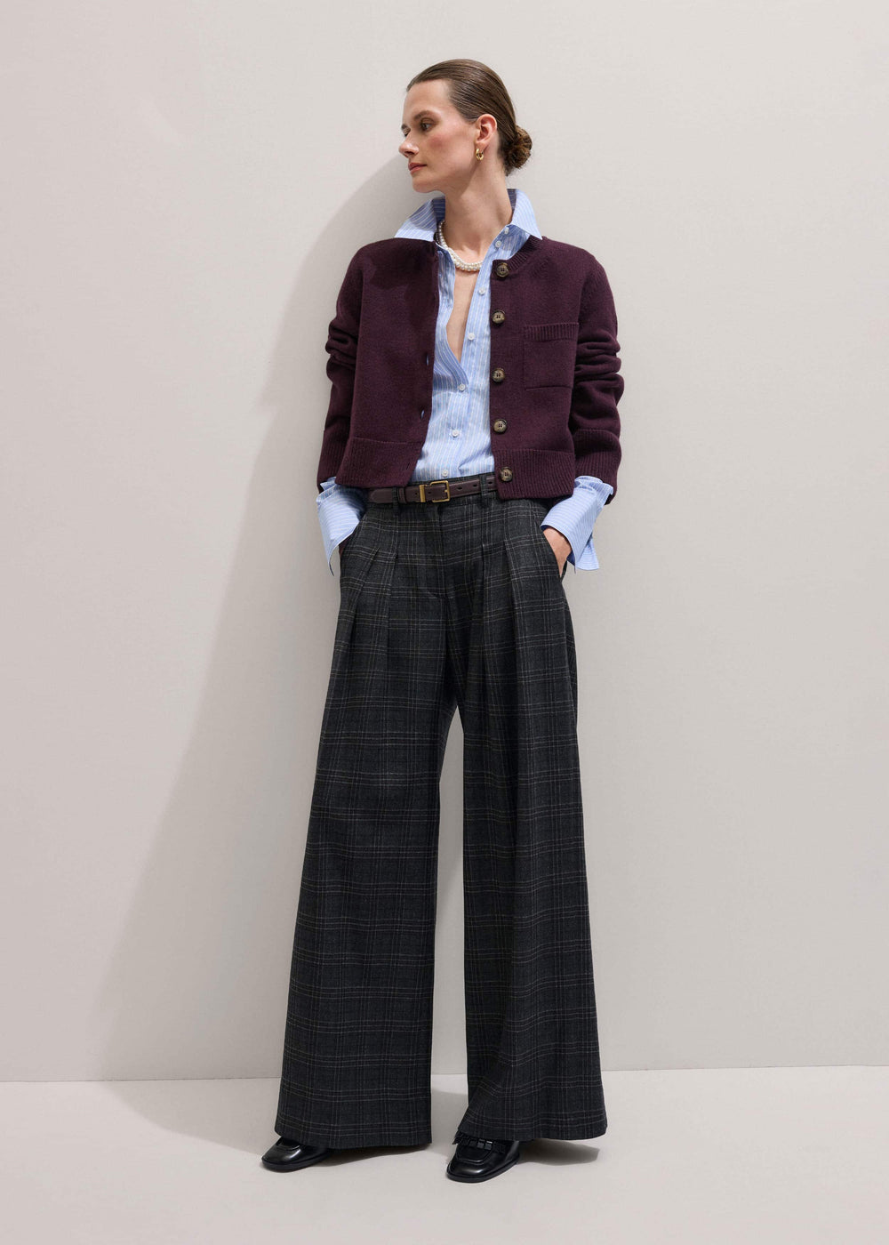 Blue Cotton Stripe Shirt meandem