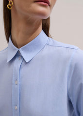 Blue Travel Layering Shirt meandem