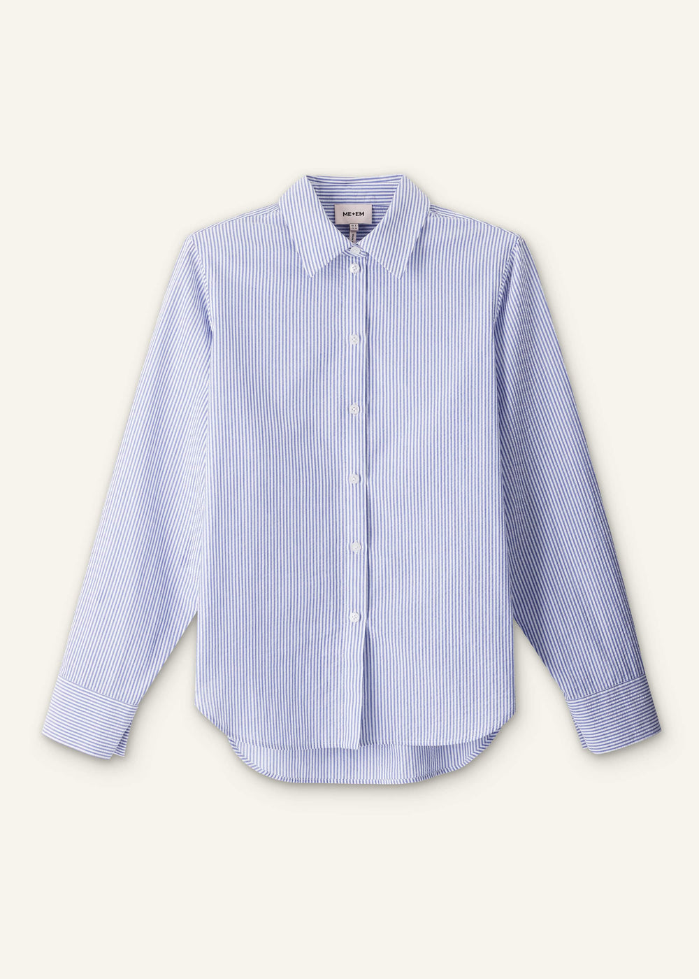Blue Stripe Relaxed Forever Shirt meandem