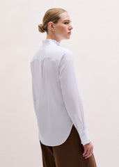 White Impossibly Soft Feminine Shirt meandem