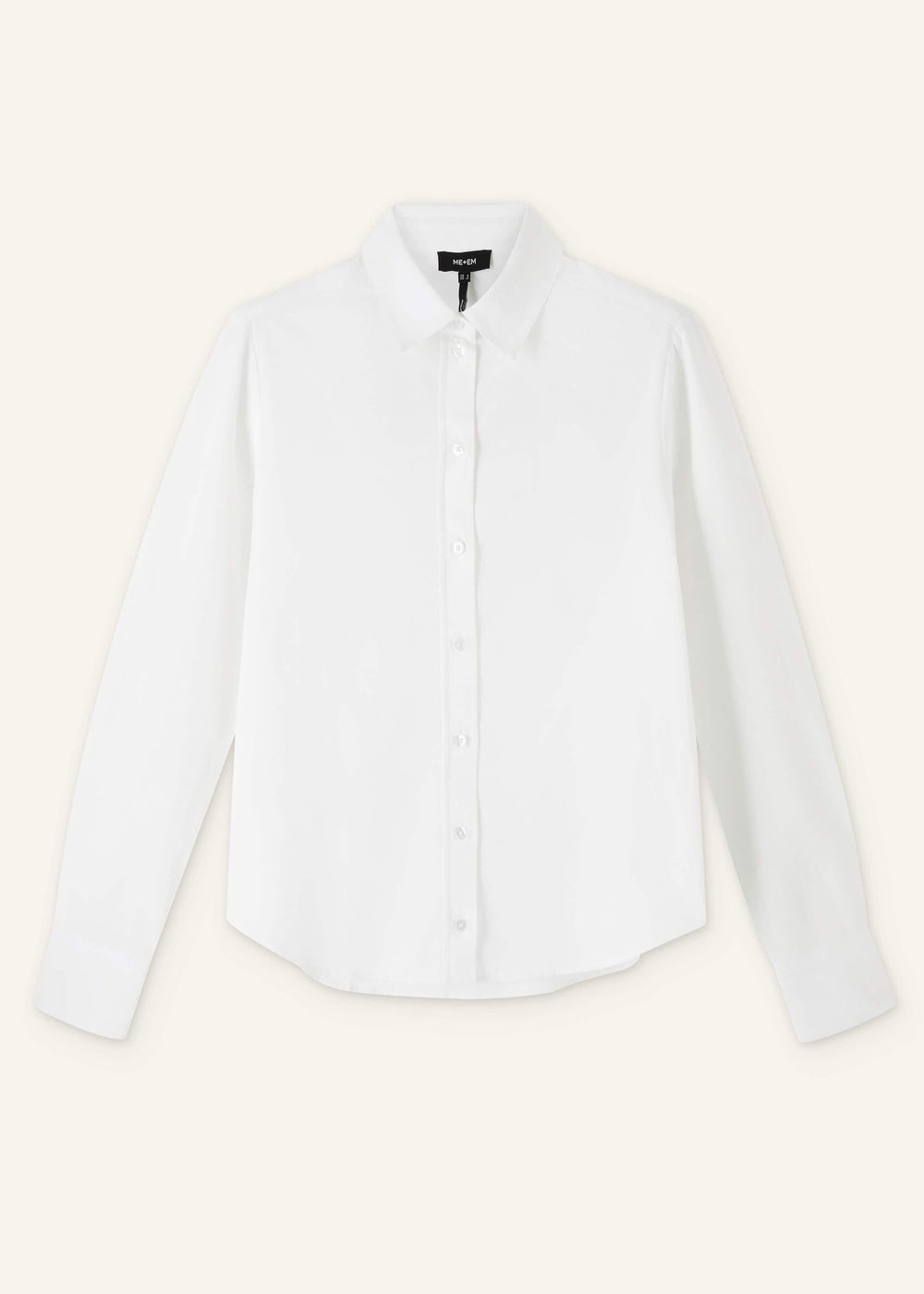White Travel Layering Shirt meandem
