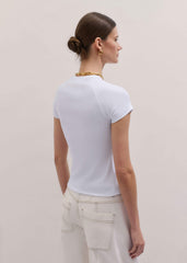 White Ultimate Raglan Tee meandem