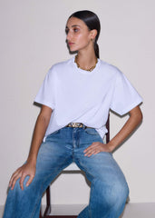 White Oversized Tee meandem