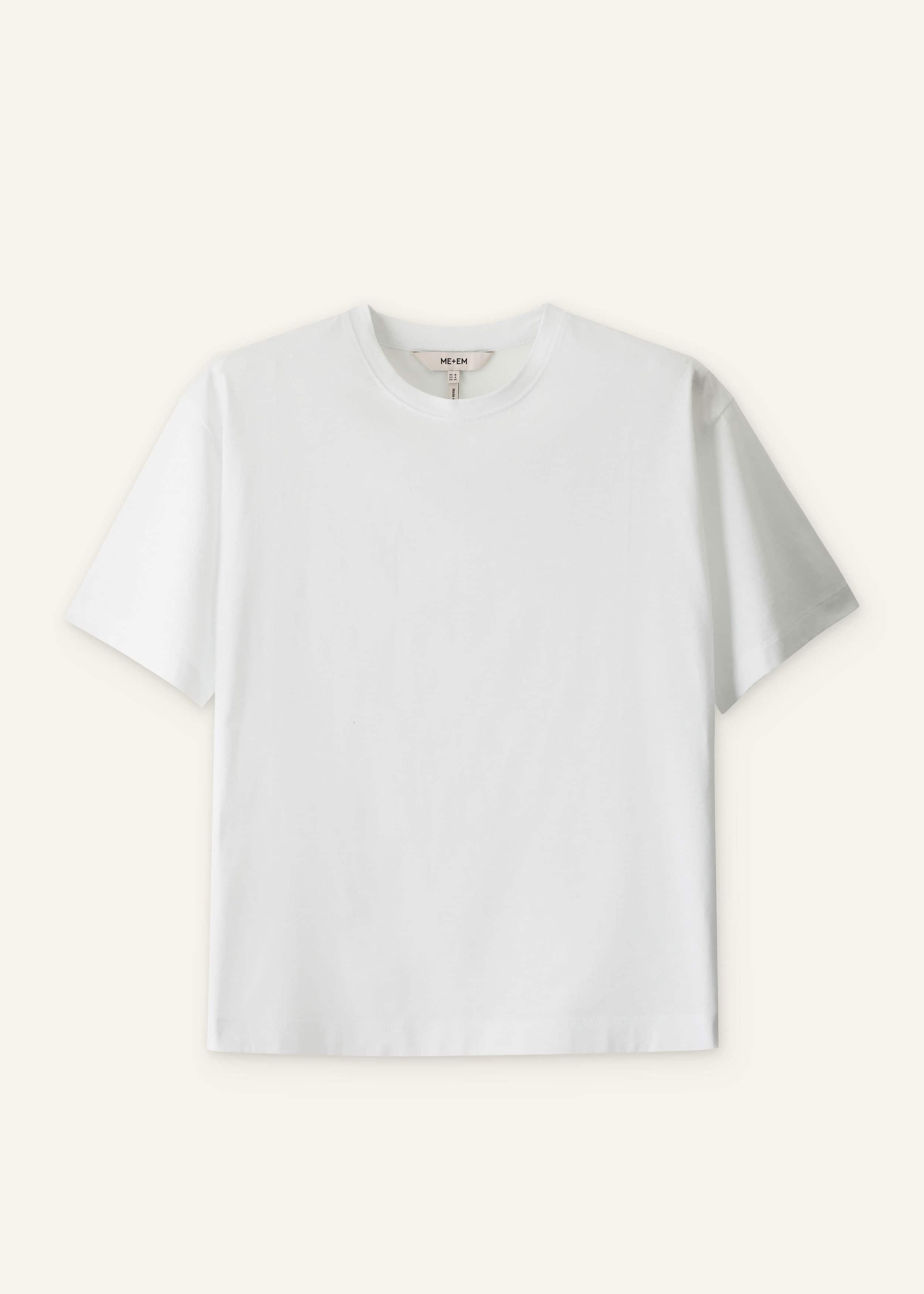 White Oversized Tee meandem