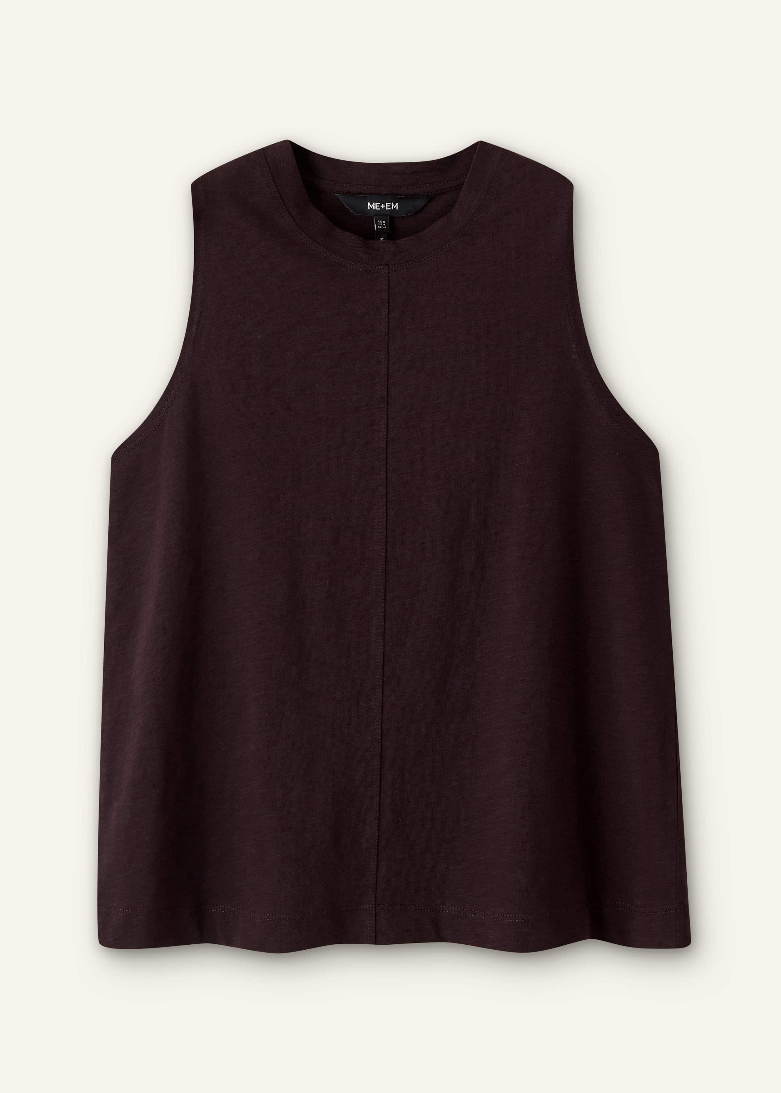 Brown Racerback Swing Top meandem