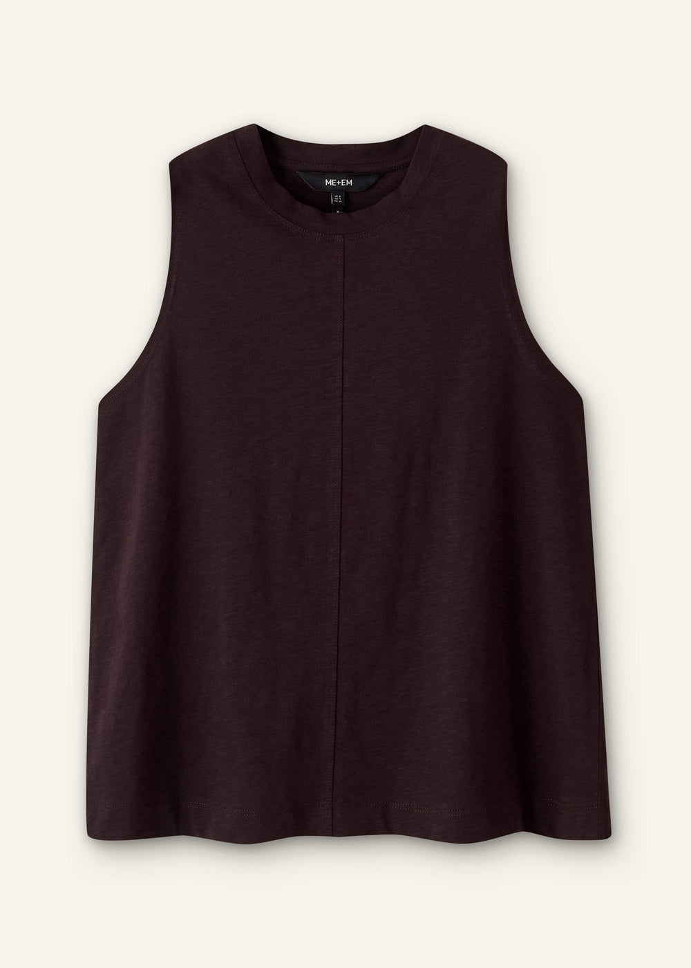 Brown Racerback Swing Top meandem