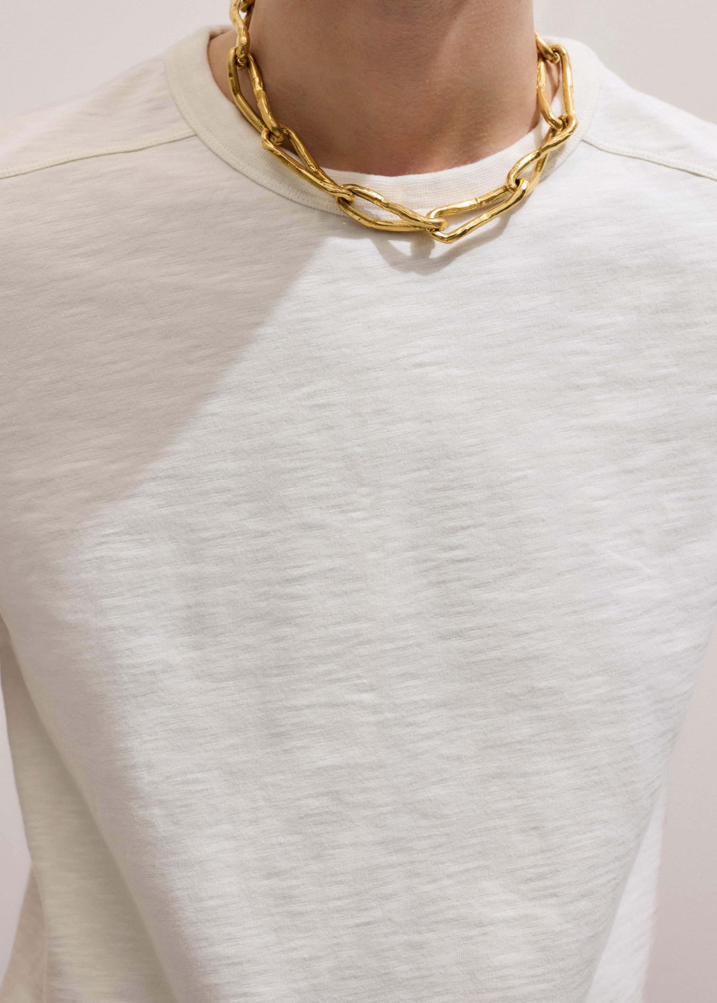 Cream Warm Touch Tee meandem
