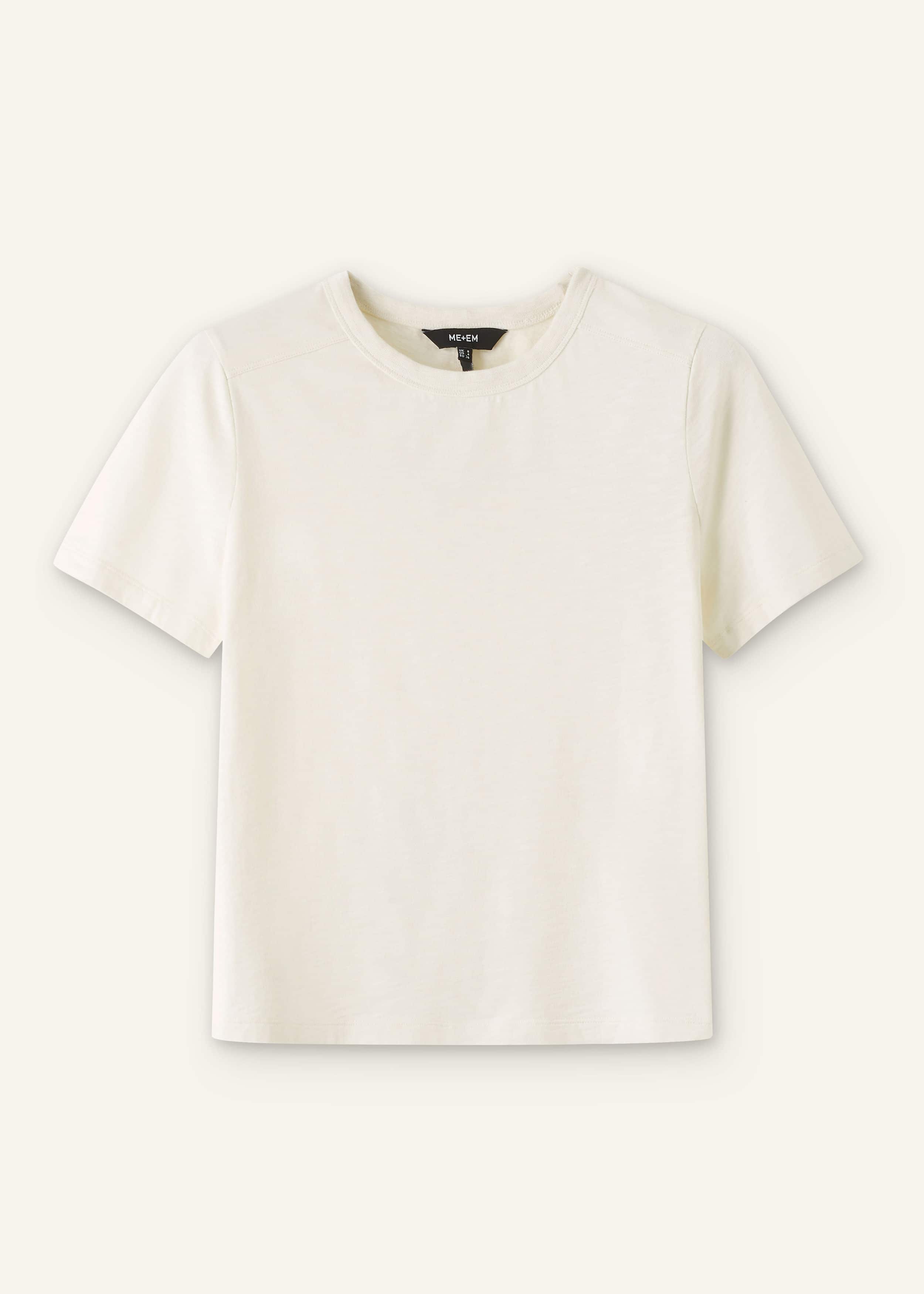 Cream Warm Touch Tee meandem