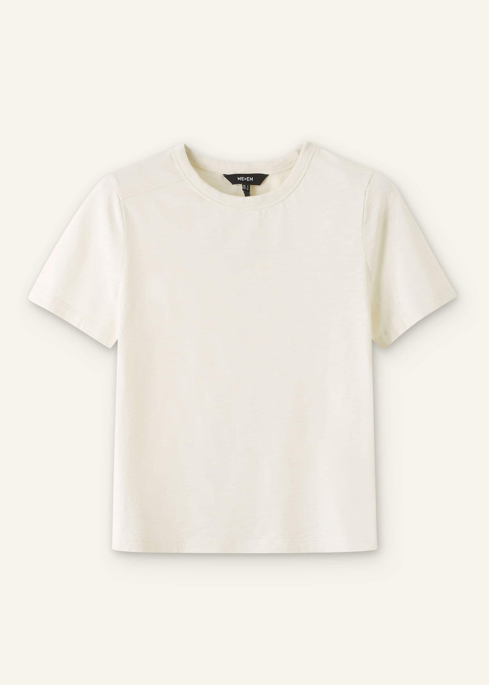 Cream Warm Touch Tee meandem