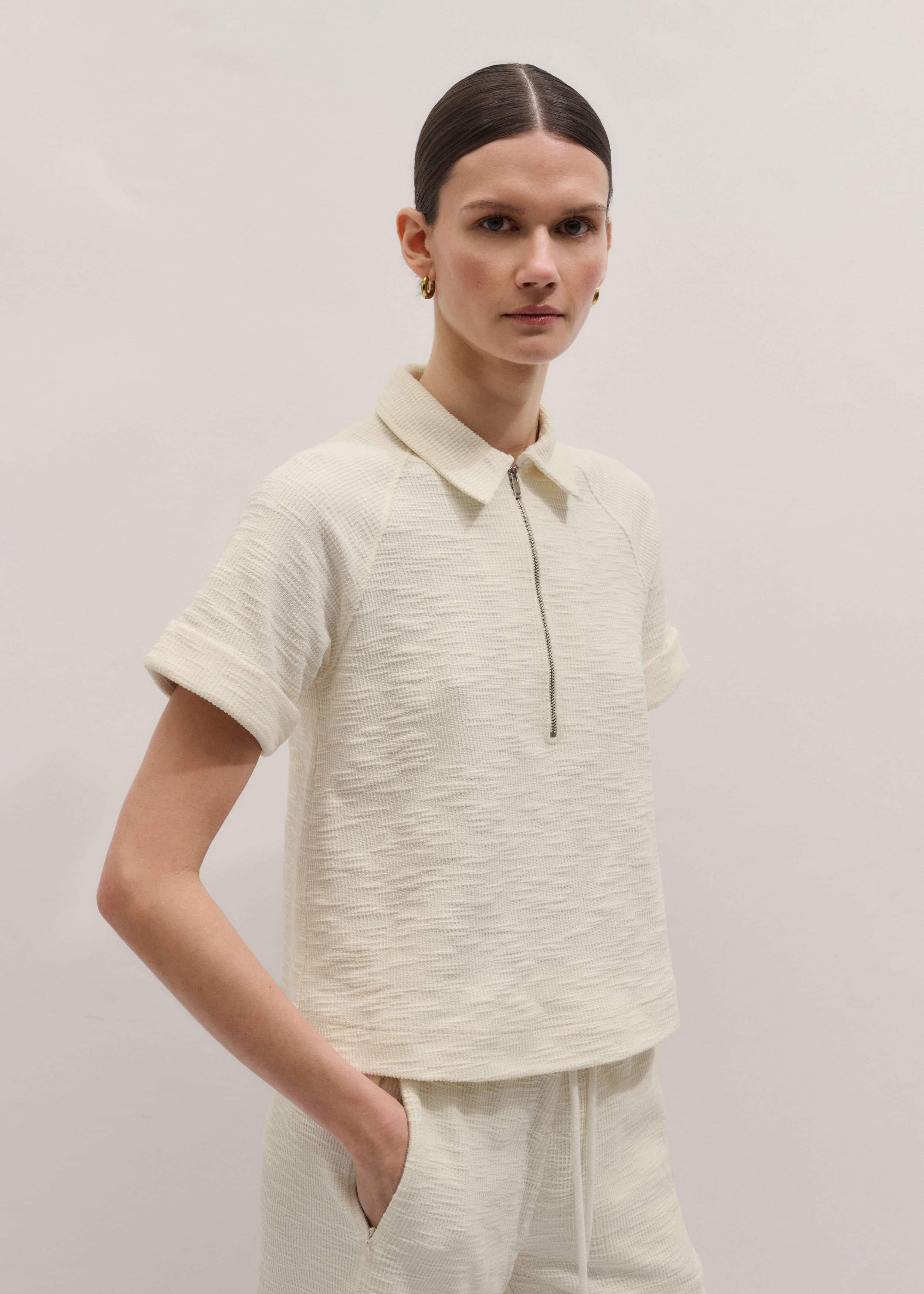 Cream Polo Swing Top meandem