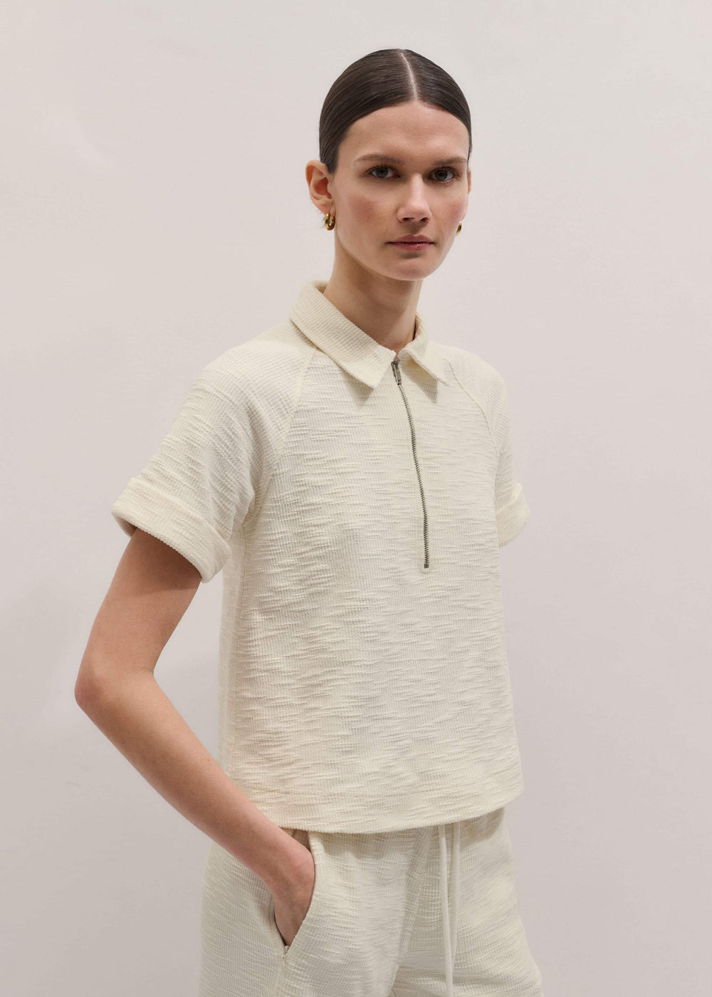 Cream Polo Swing Top meandem