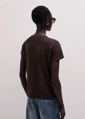 Brown Soft Washed Tee meandem
