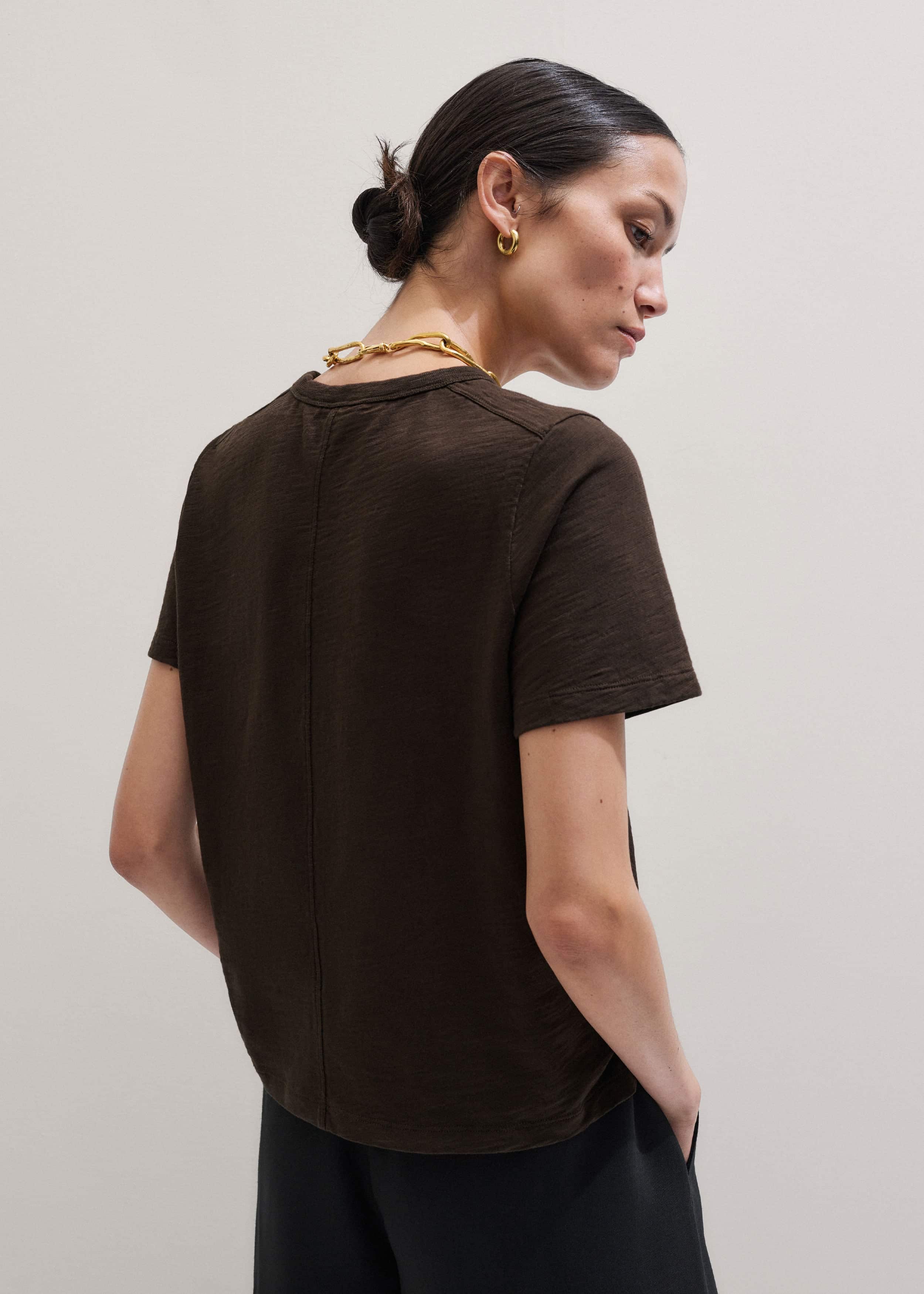 Brown Warm Touch Tee meandem