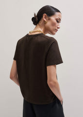 Brown Warm Touch Tee meandem