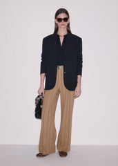 Black Open Placket Swing Top meandem