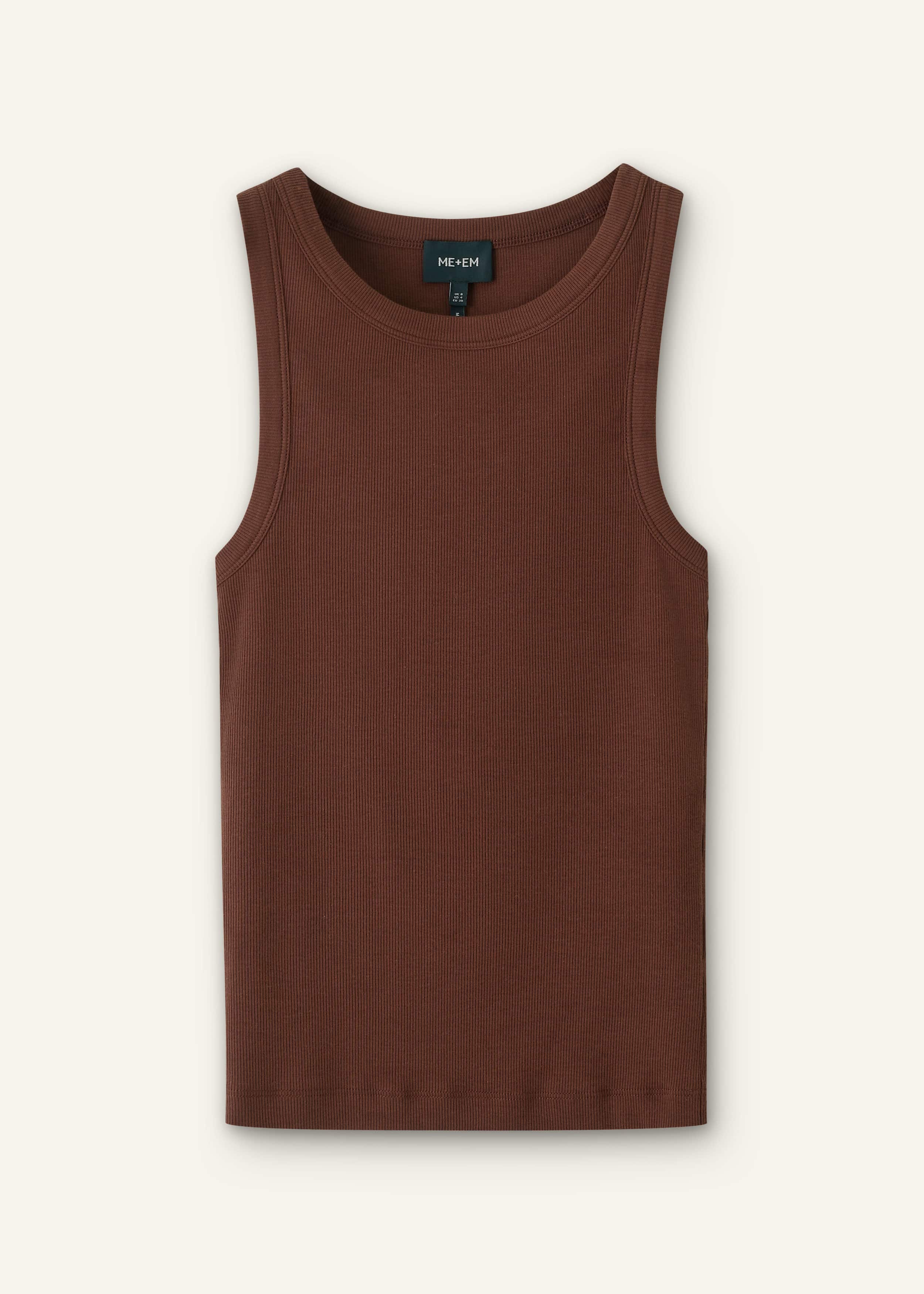 Cinnamon Perfect Basic Vest meandem