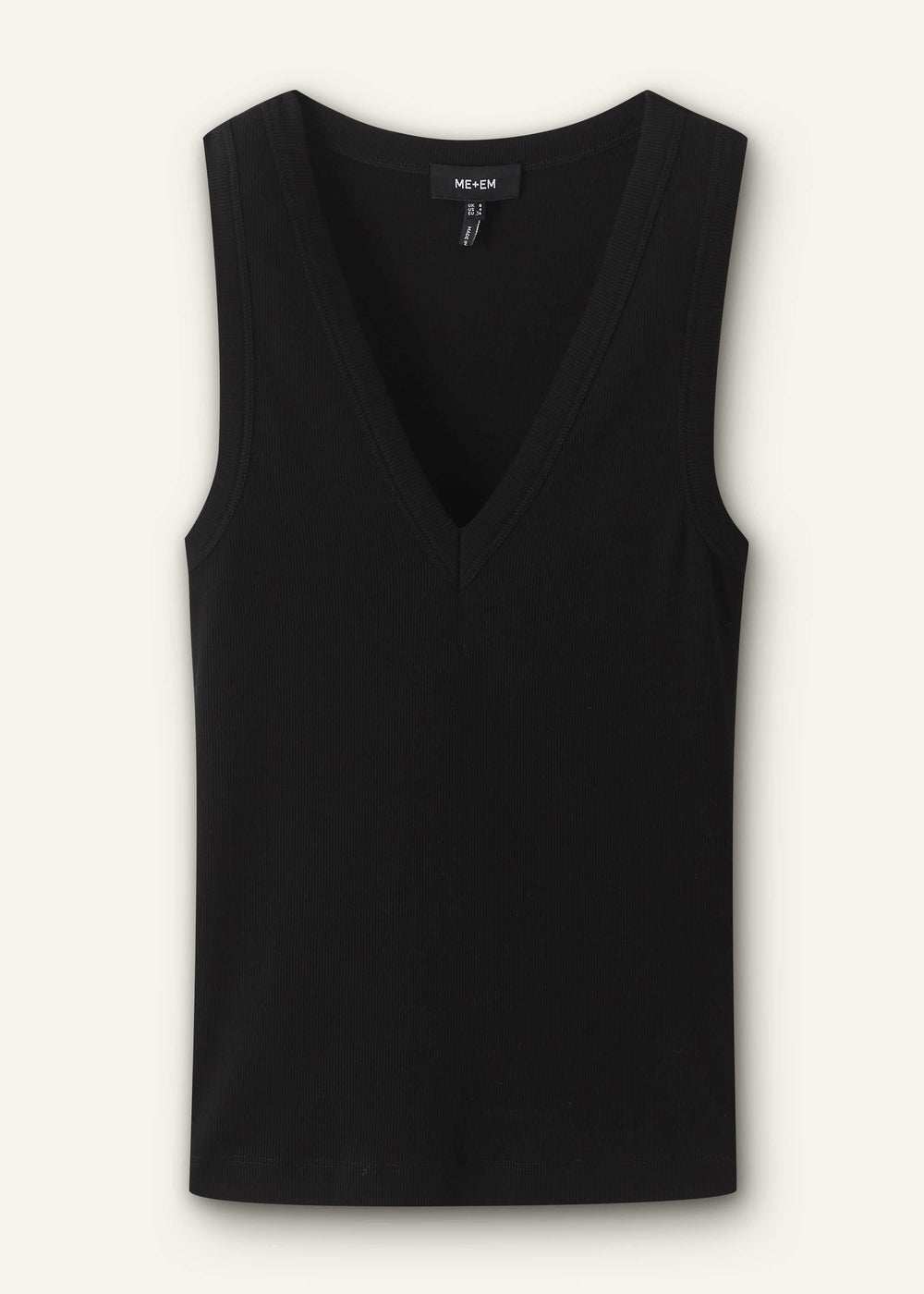 Black Ultimate V-Neck Vest meandem