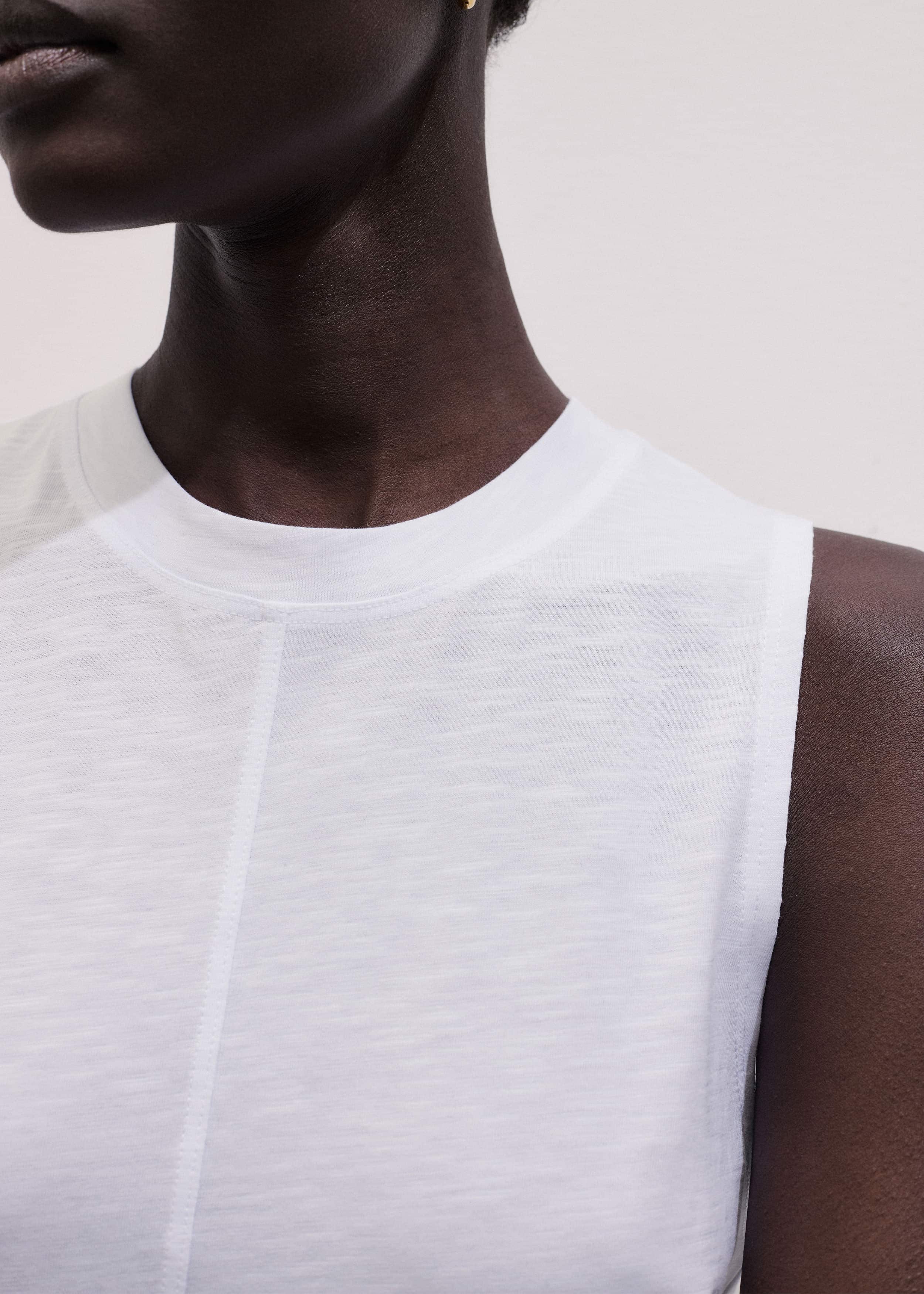 White Racerback Swing Top meandem