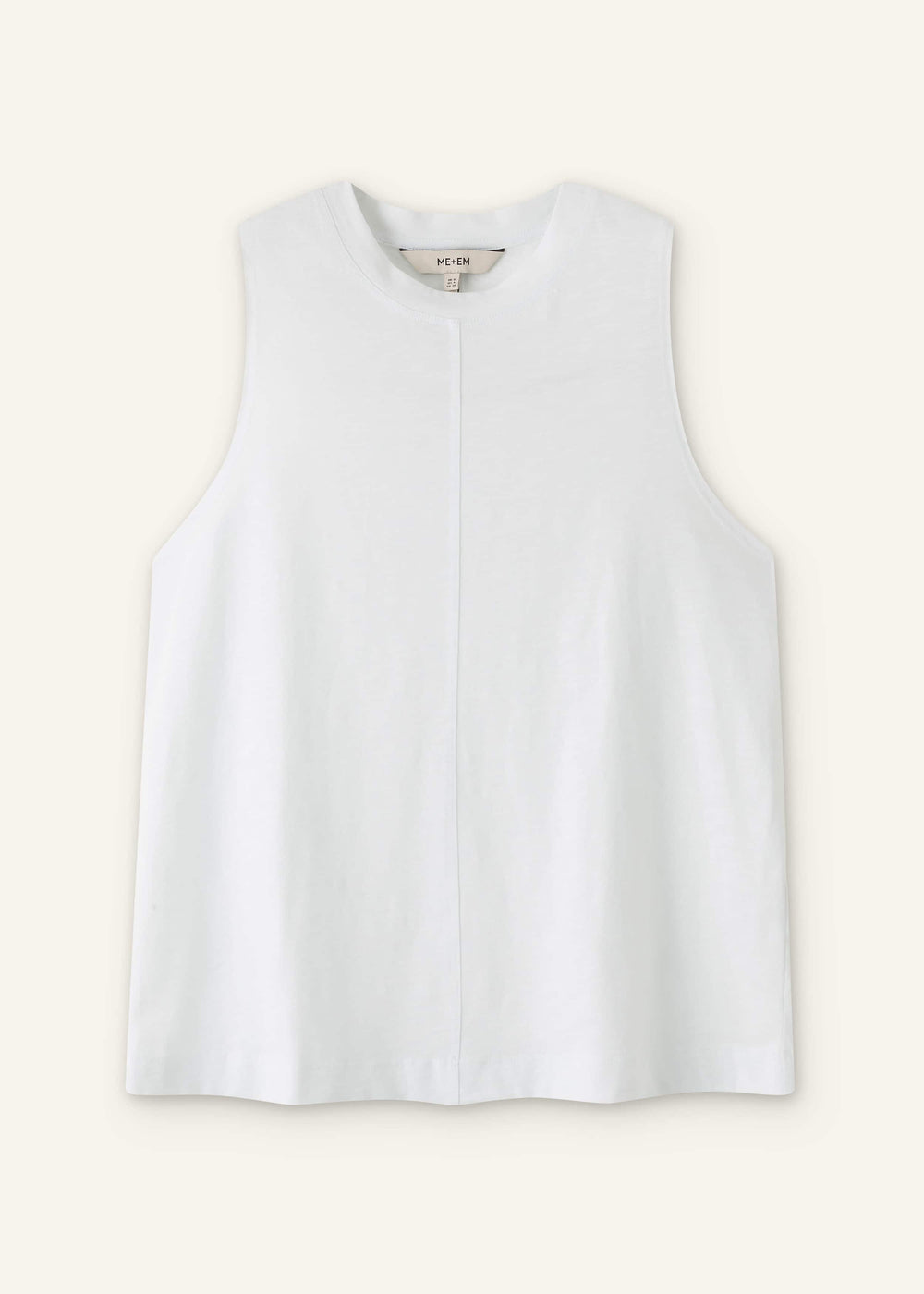 White Racerback Swing Top meandem