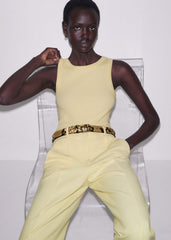 Lemon Yellow Perfect Basic Vest meandem