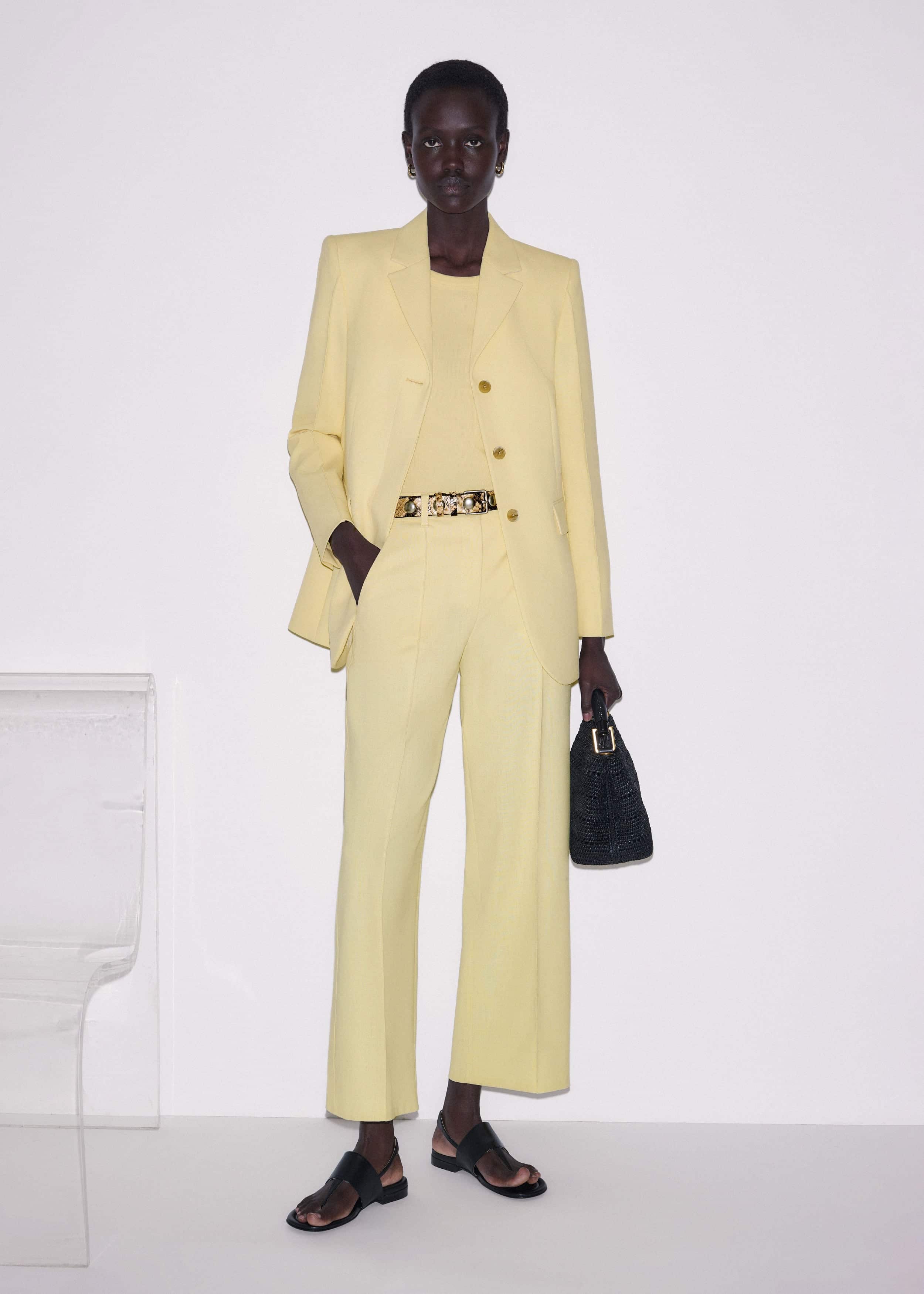 Lemon Yellow Perfect Basic Vest meandem