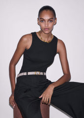 Black Ultimate Crew Neck Tank meandem